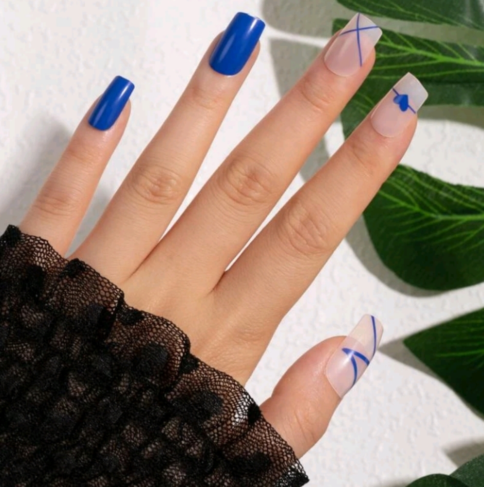 24 piece press on nails